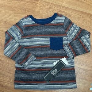 The original JACHS CO. Boy’s Long sleeve striped blue/grey size 7